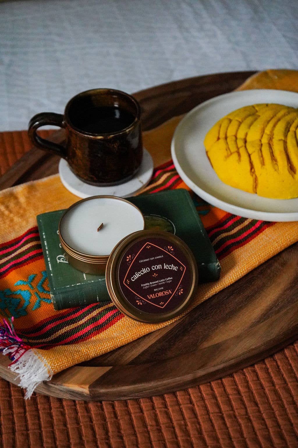 Cafecito Con Leche Candle Tin | Coffee & Milk
