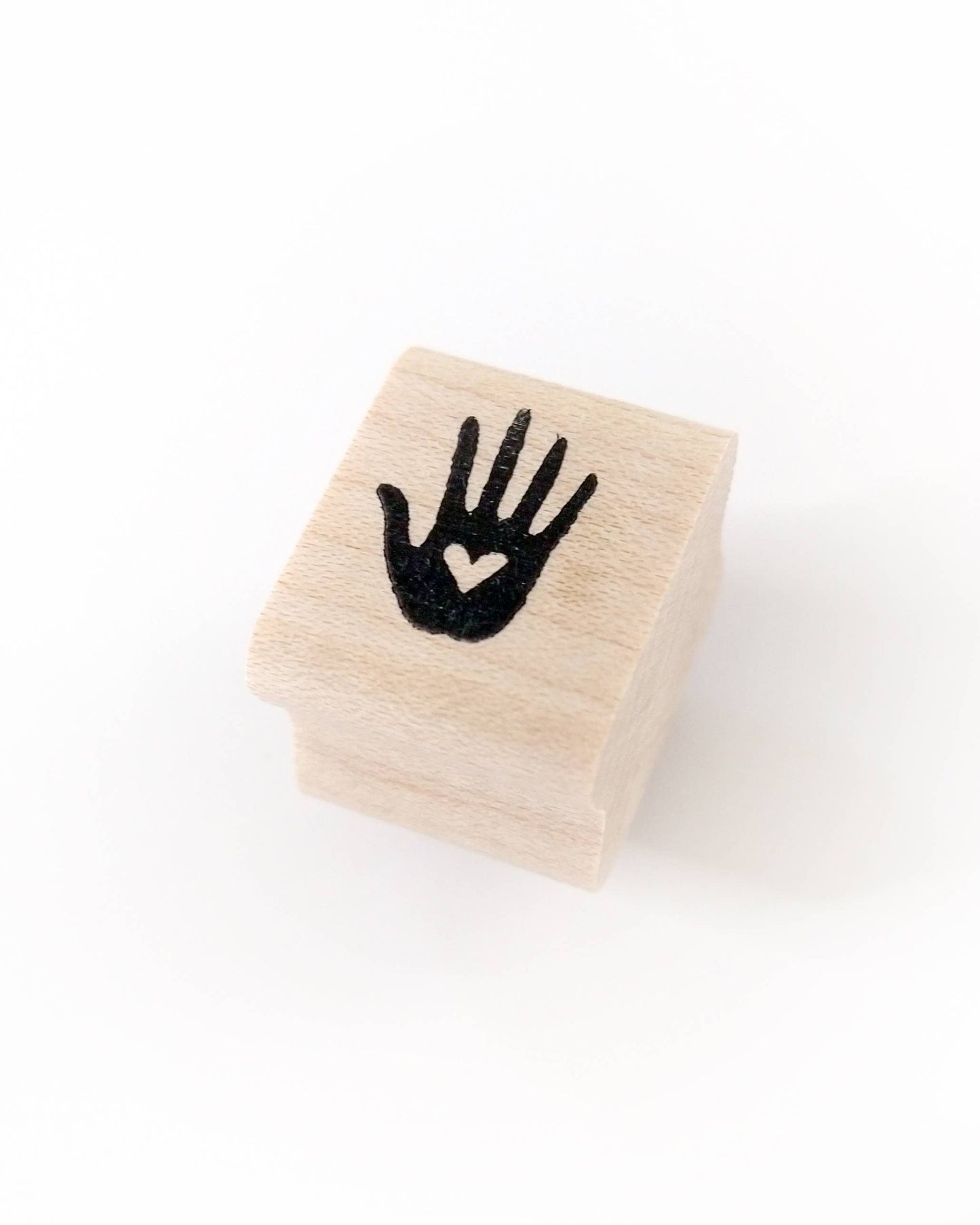 Heart in Hand Mini Stamp