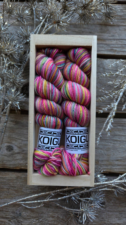 Holiday Sock Crates: P488 - Winter Blues