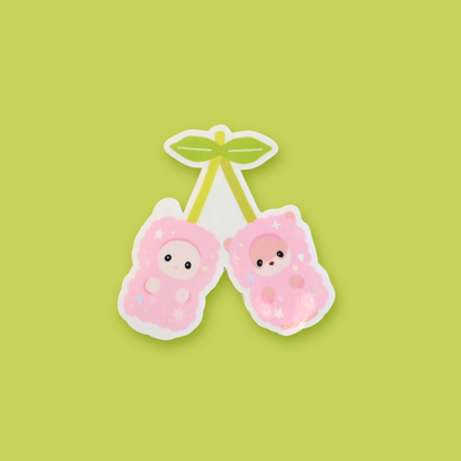 Calico Cherry Stickers