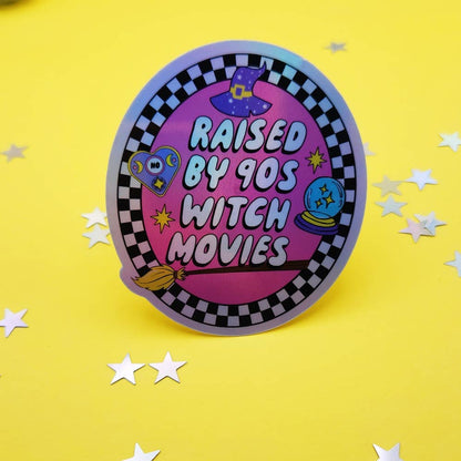 90s sticker funny witch movies hydroflask planner