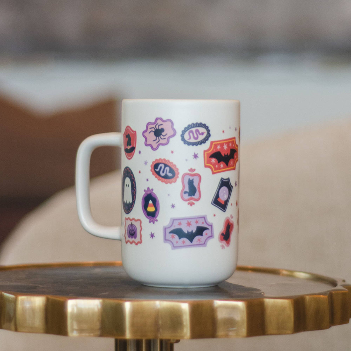 Spooky Cute Halloween Tall Ceramic Coffee Mug