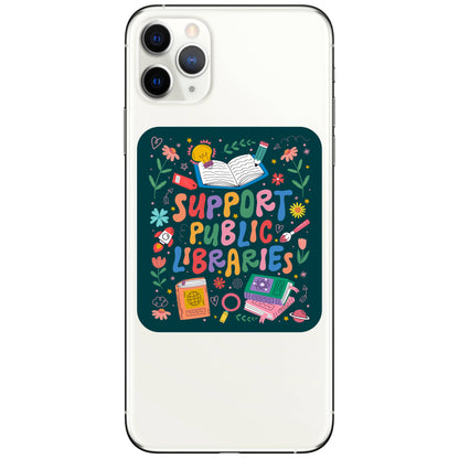 Book Community Schools Library High Quality Vinyl Sticker