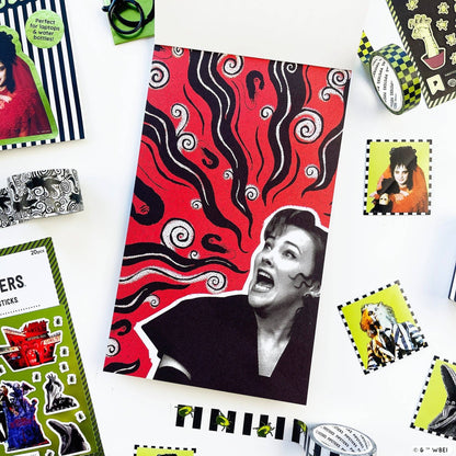 Beetlejuice Junk Journal Sticker Book