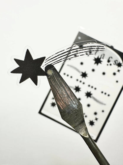 Stars sticker sheet